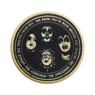 Kiss - Hailing from NYC Official Standard Patch ***READY TO SHIP from Hong Kong***
